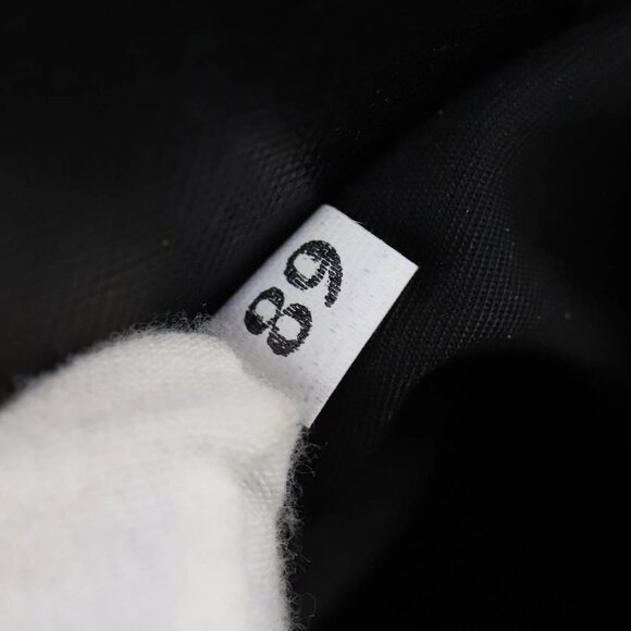 PRADA Boston Bag Nylon Black Silver Auth 144179 - Picture 10 of 16